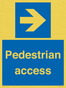 Pedestrian access